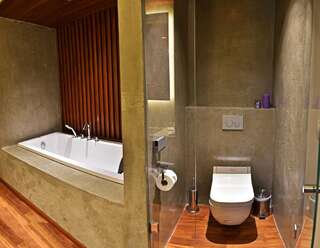 Отель Monte Bay Retreat Пераст Двухместный номер с 1 кроватью и патио-5